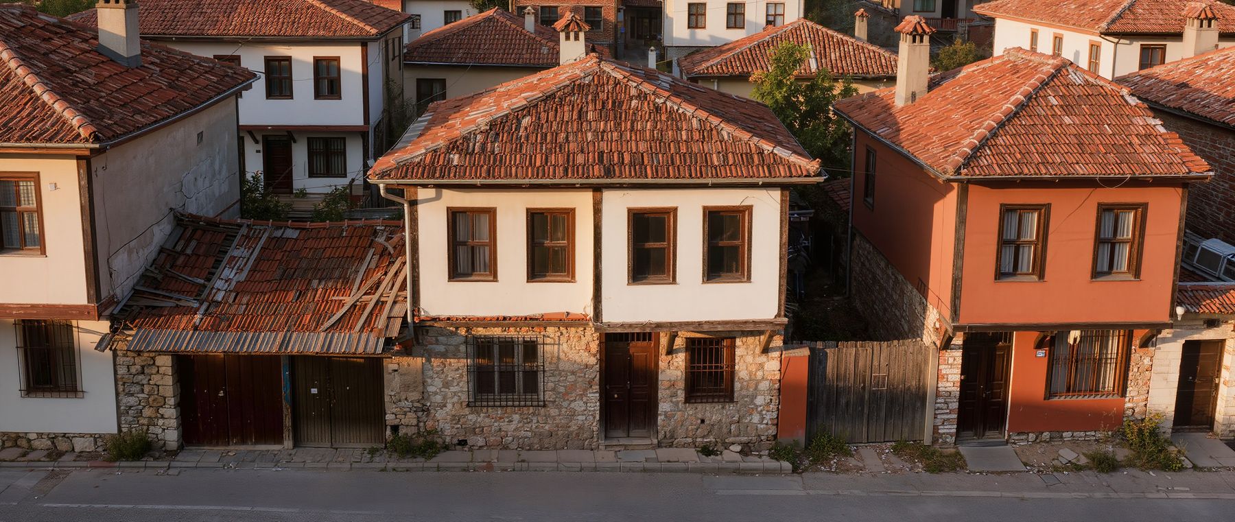 Çatı Aktarma bitmiş çatı
